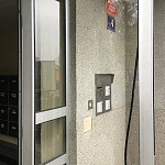bezpečnostní sklo - vchodové dveře 6
